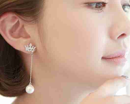 Tiara Dangle Earrings