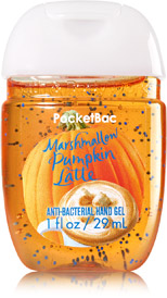 Bath & Body Works Pocketbac Sanitizer - Marshmallow Pumpkin Latte