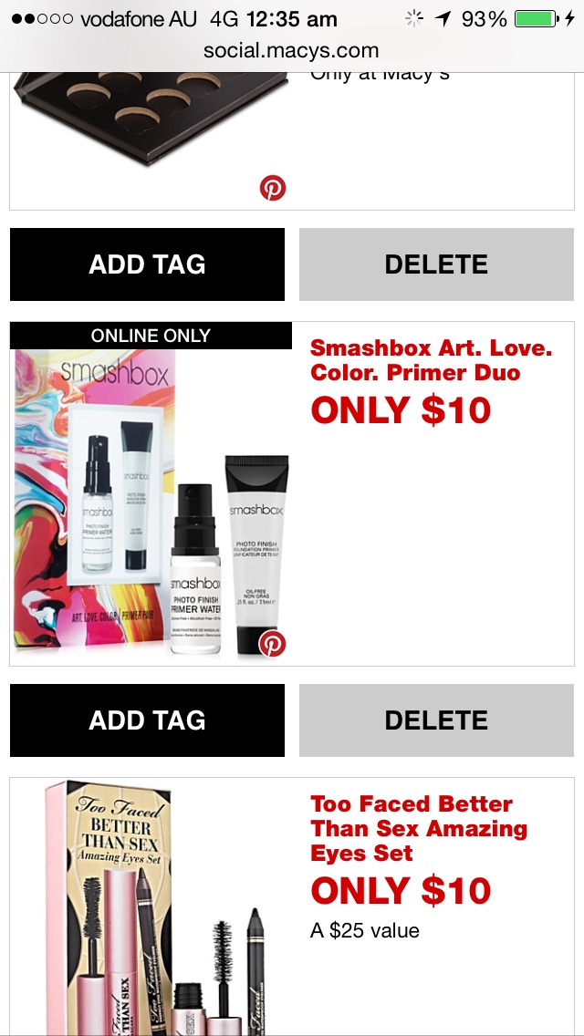 Smashbox primer duo