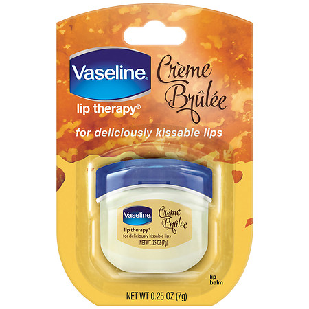 Vaseline Lip Therapy Lip Balm Creme Brulee 0.25 oz.