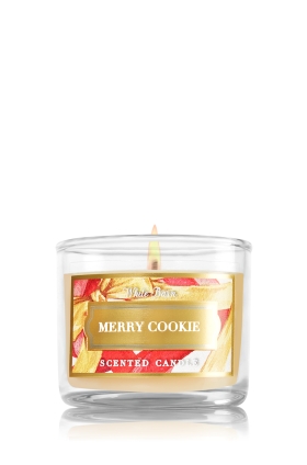 Bath and Body Works Mini Candle - Merry Cookie