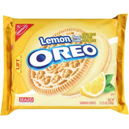 Nabisco Lemon Oreo Sandwich Cookies