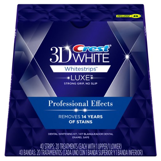 Crest 3D White Luxe Whitestrips Professional Effects