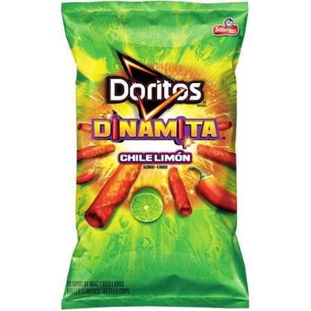 Doritos Dinamita Chile Limon Rolled Flavored Tortilla Chips