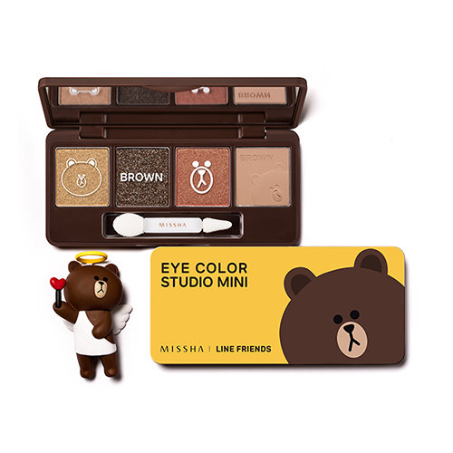 Missha Line Friends Eye Color Studio Mini