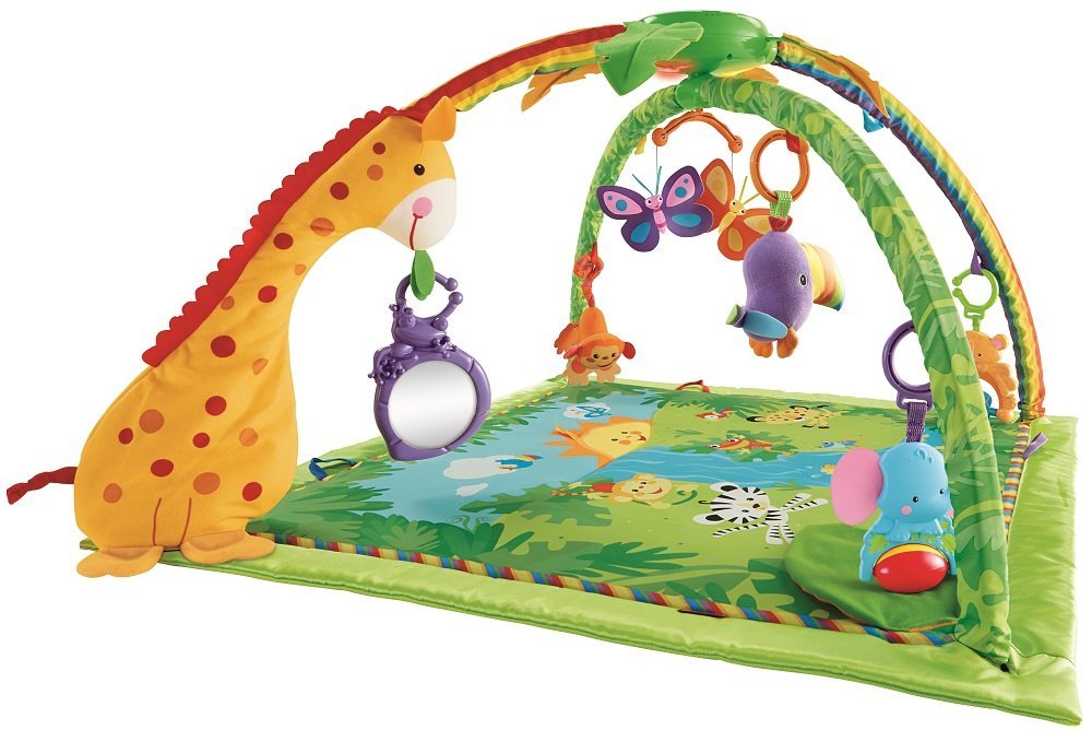 Fisher-Price Rainforest Melodies and Lights Deluxe Gym