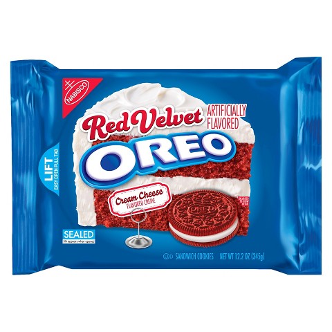 Oreo Sandwich Cookies Red Velvet