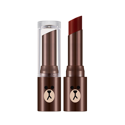 Missha x Line Matt Lip Rouge Brown