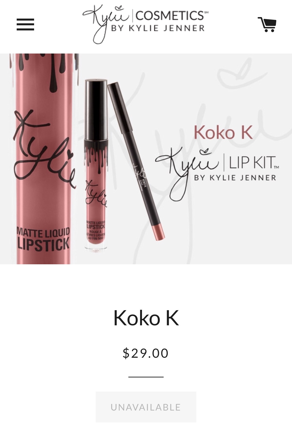 Kylie Lip Kit