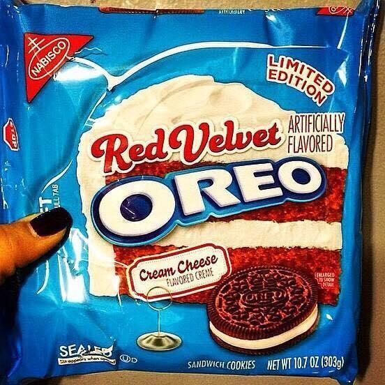 red velvet oreo