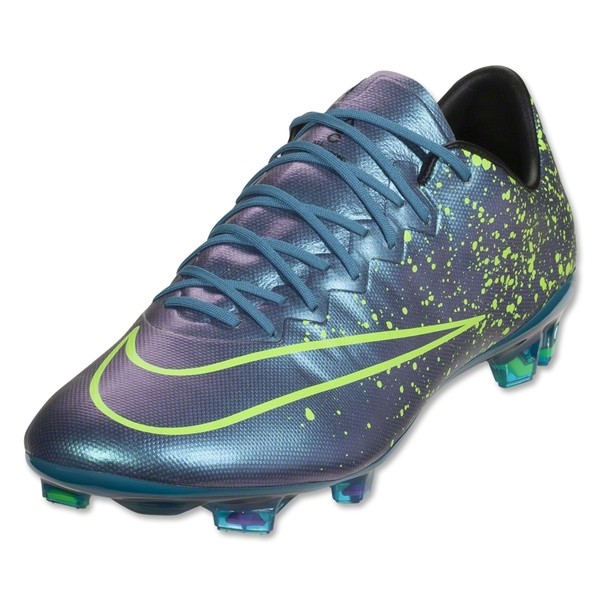 Nike mercurial vapor x FG - squadron blue/black/volt