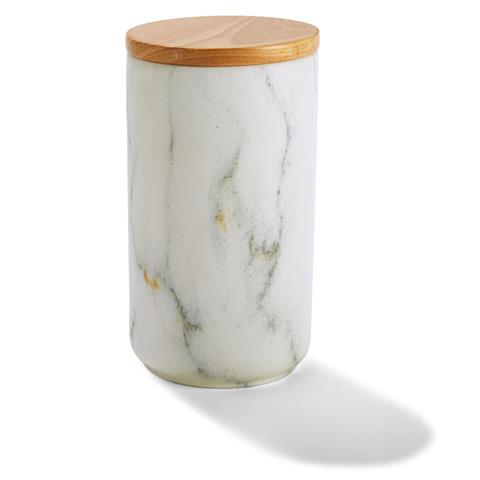 Kitchen Storage Canister - Marble Effect, Large