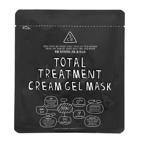3CE TOTAL TREATMENT CREAM GEL MASK