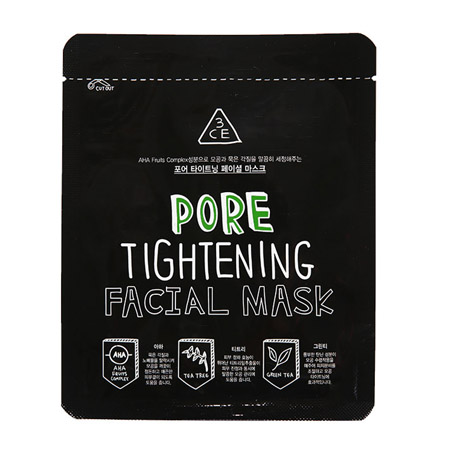 3CE PORE TIGHTENING FACIAL MASK