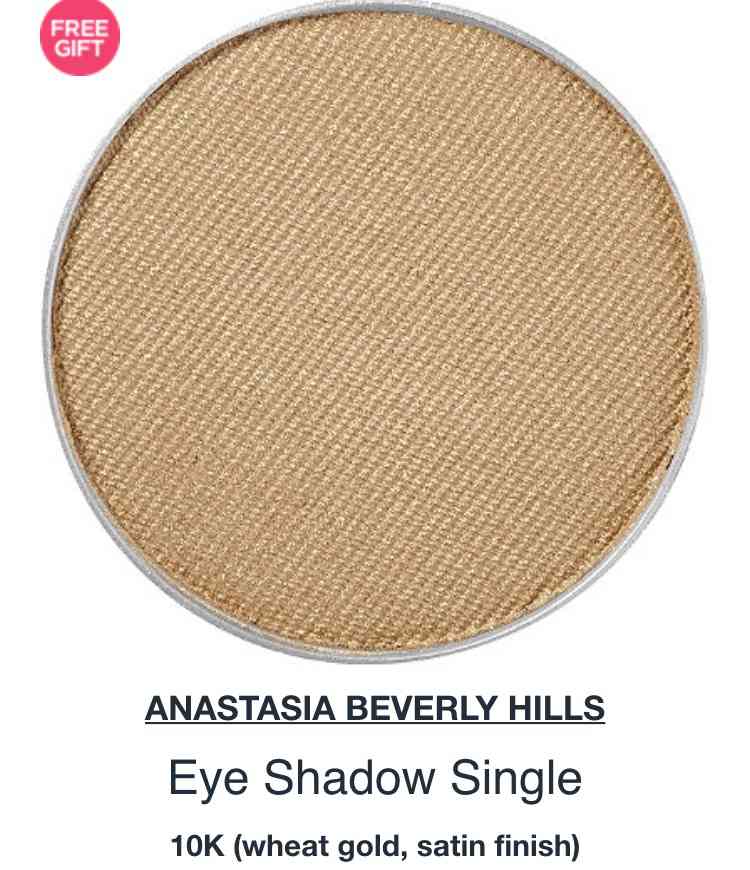 Sateen anastasia Beverley hills single eyeshadow