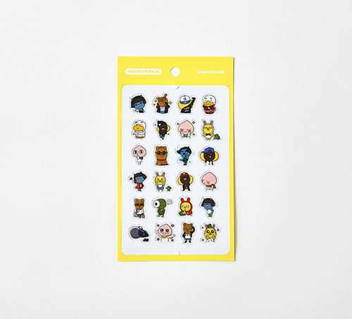 Friends Fashionista Transparent Mini Stickers
