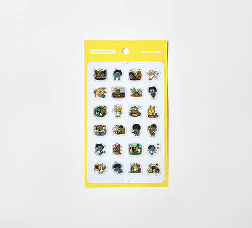 Friends Campus Life Transparent Mini Stickers