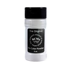 RCMA powder colorless