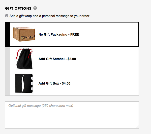 Sephora Gift Satchel Bag