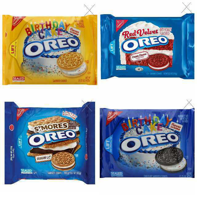 Oreo Red Velvet/Golden Birthday Cake/Normal Birthday Cake
