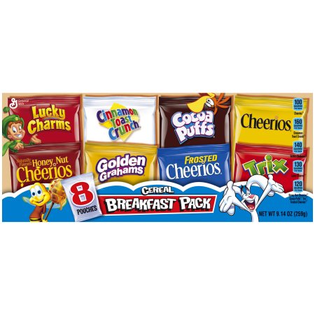 Cereal Breakfast Pack 8 ct. Pouches