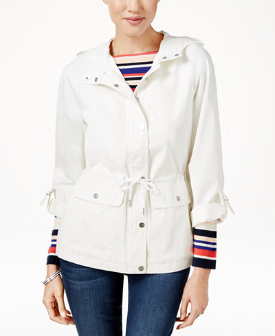 Tommy Hilfiger Roll-Tab-Sleeve Anorak Jacket
