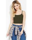 Forever21 Knit Cropped Cami