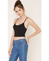 Forever21 V-Neck Cropped Cami