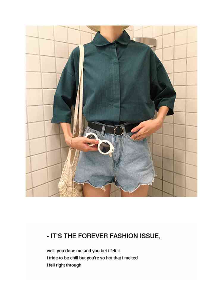 green shirt