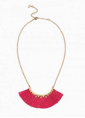 STELLA & DOT EDEN FRINGE NECKLACE