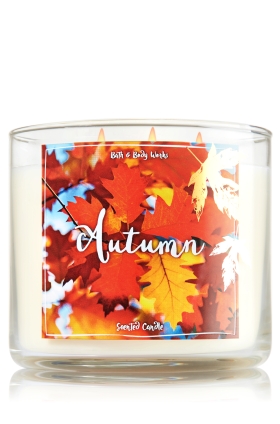 Bath and body works 3-wick candle