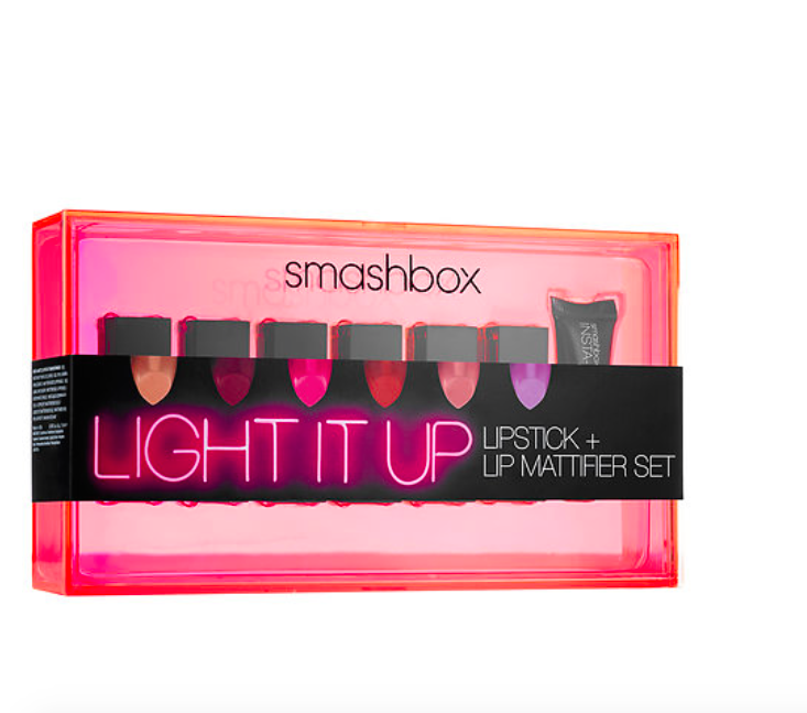 smashbox light it up lipstick set