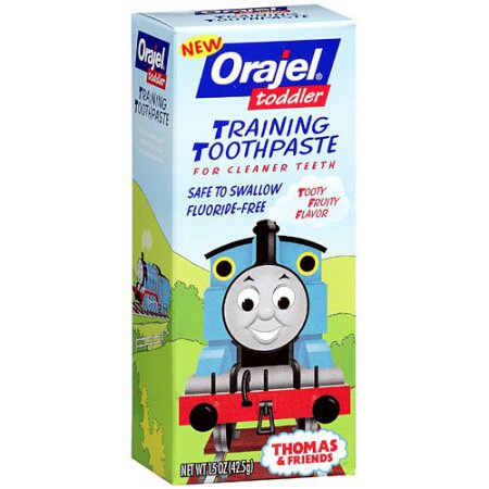 Orajel Toddler Training Thomas Toothpaste