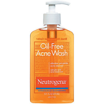 Neutrogena oil-free acne wash