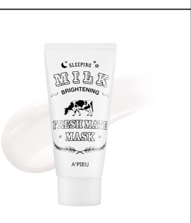 milk sleeping mask
