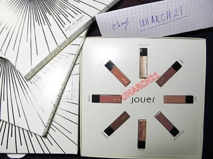 Jouer Cosmetics Best of Nudes Mini Gift Set Limited Edition BNIB