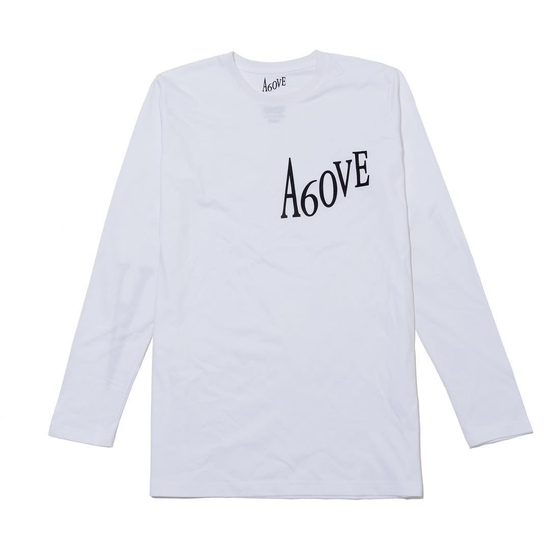 A6OVE LONG SLEEVED T-SHIRTS WHITE