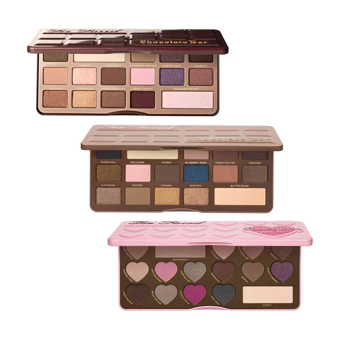 Too Faced Chocolate Bar Trio
