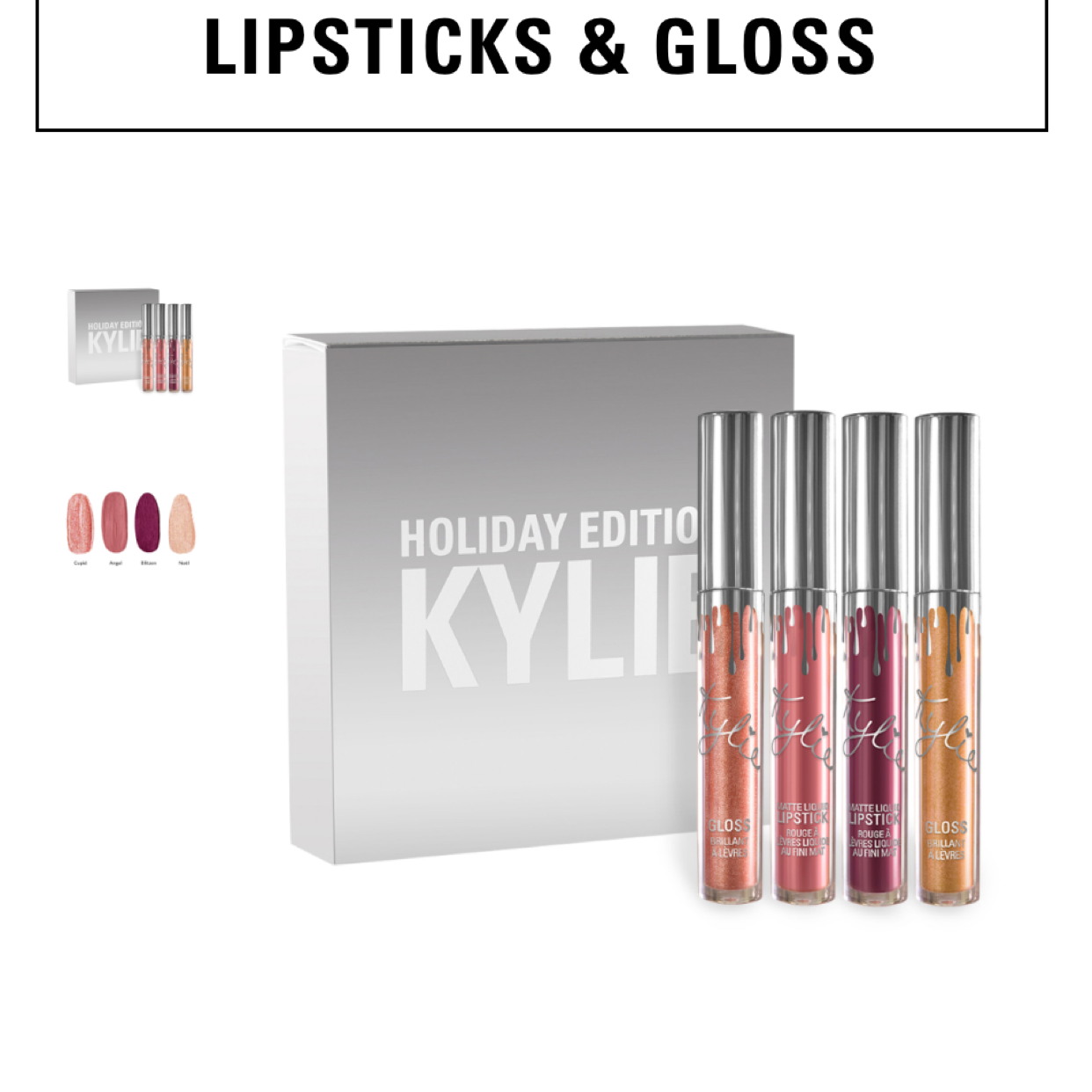 Kylie Full Size 4 pcs HolidayKit