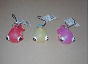Fish toy x3
