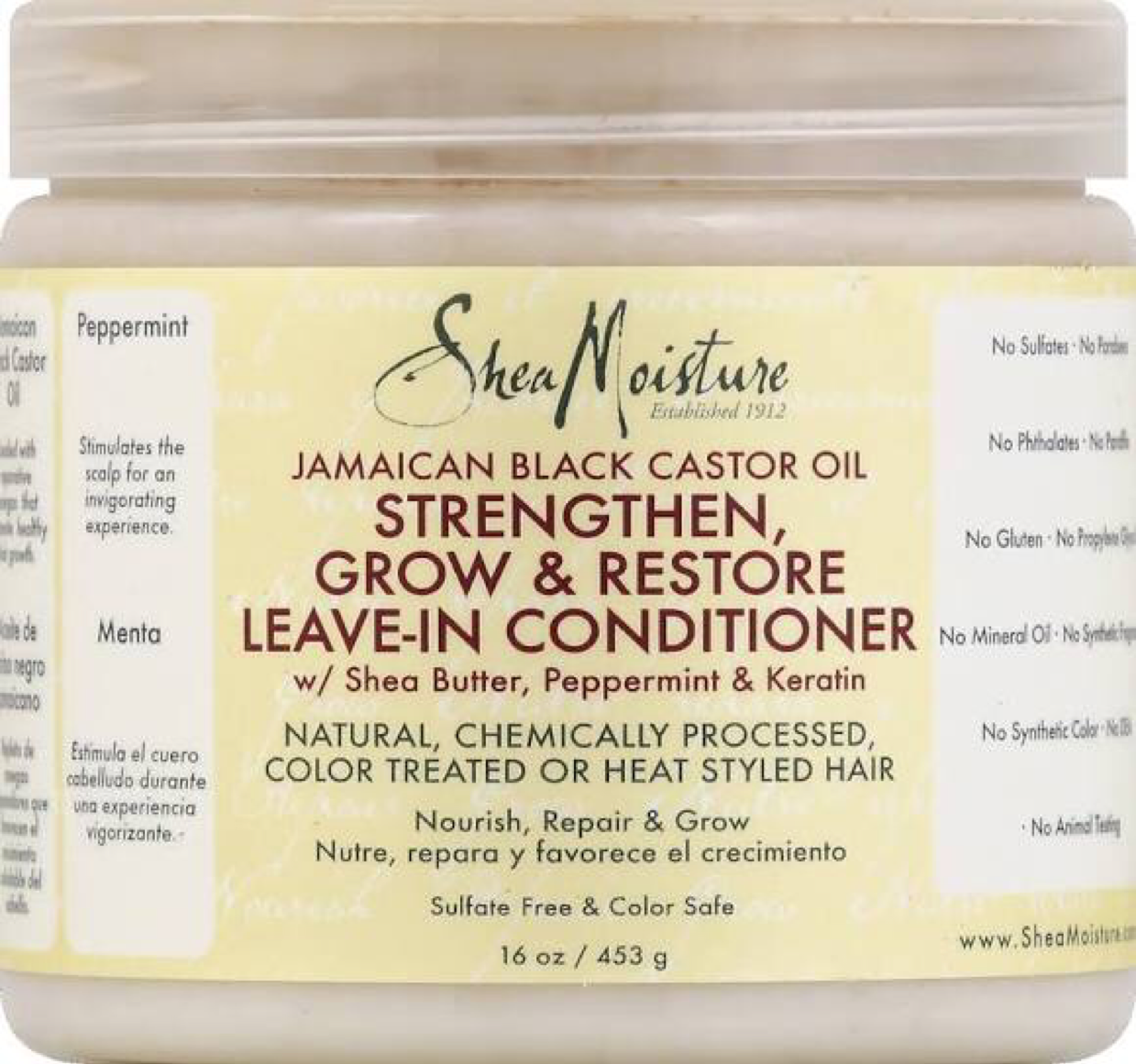 SheaMoisture Strengthen, Grow & Restore Leave-In Conditioner