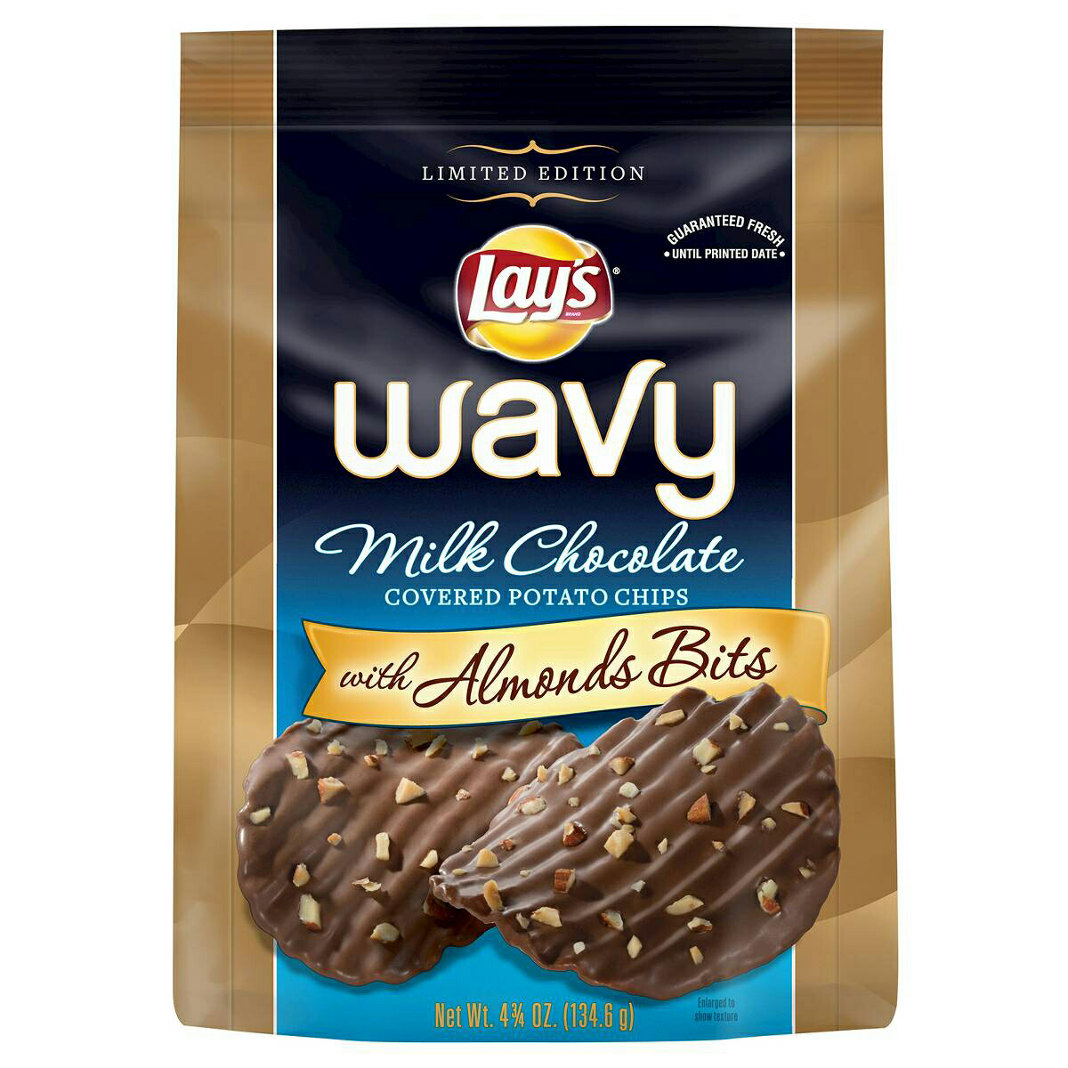 Wavy Lay Almond Bit Chocolate Chips