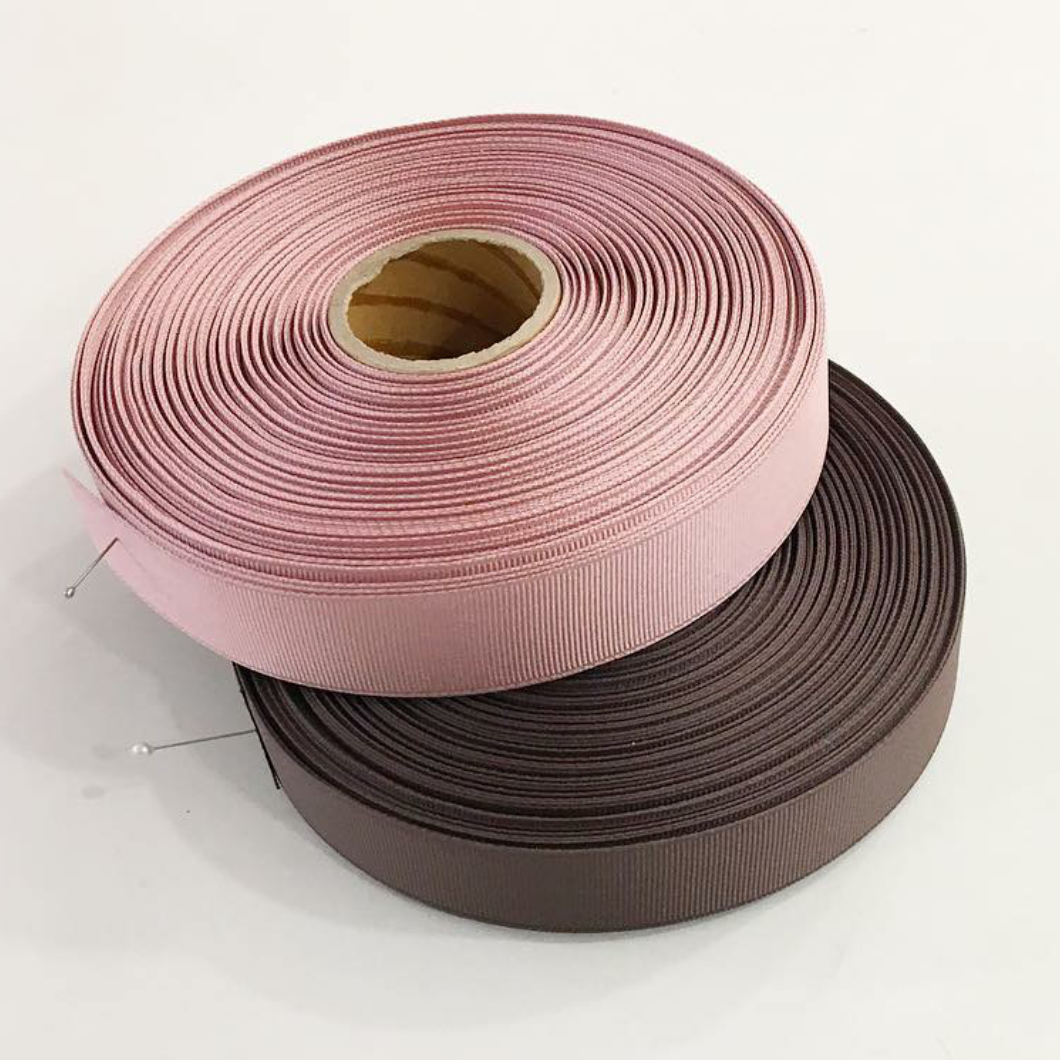 Floral wrapping paper and ribbons