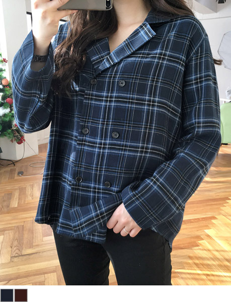 Double Check Long Sleeve Shirt