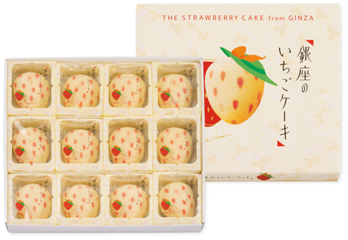 Tokyo Banana The Strawberry Cake from Ginza