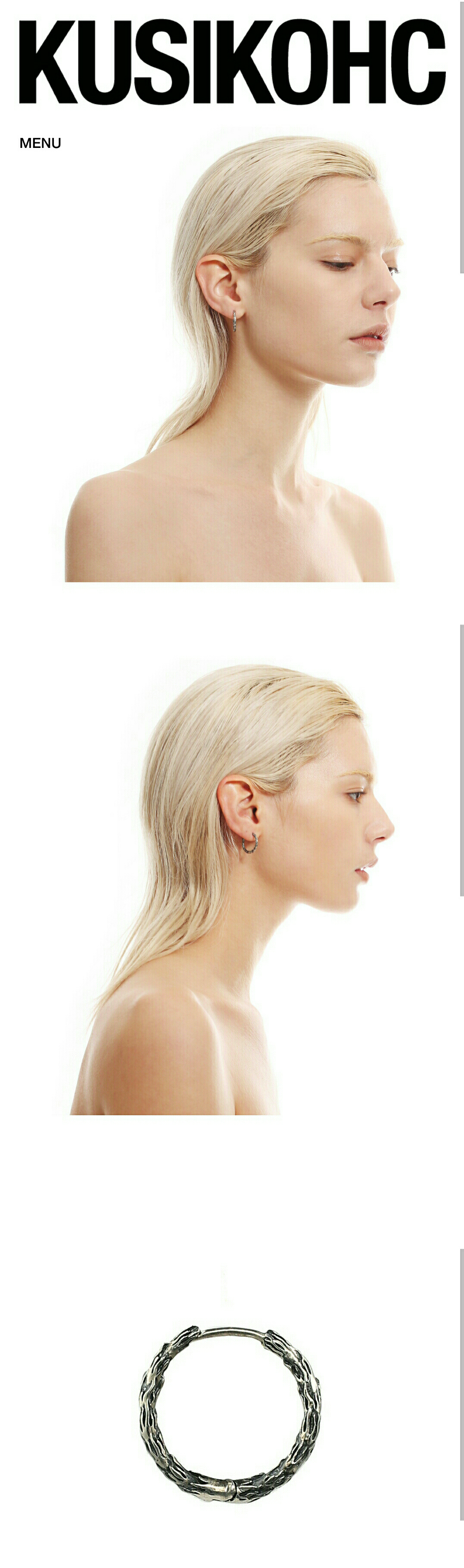 KUSIKOHC Small Flame Earring