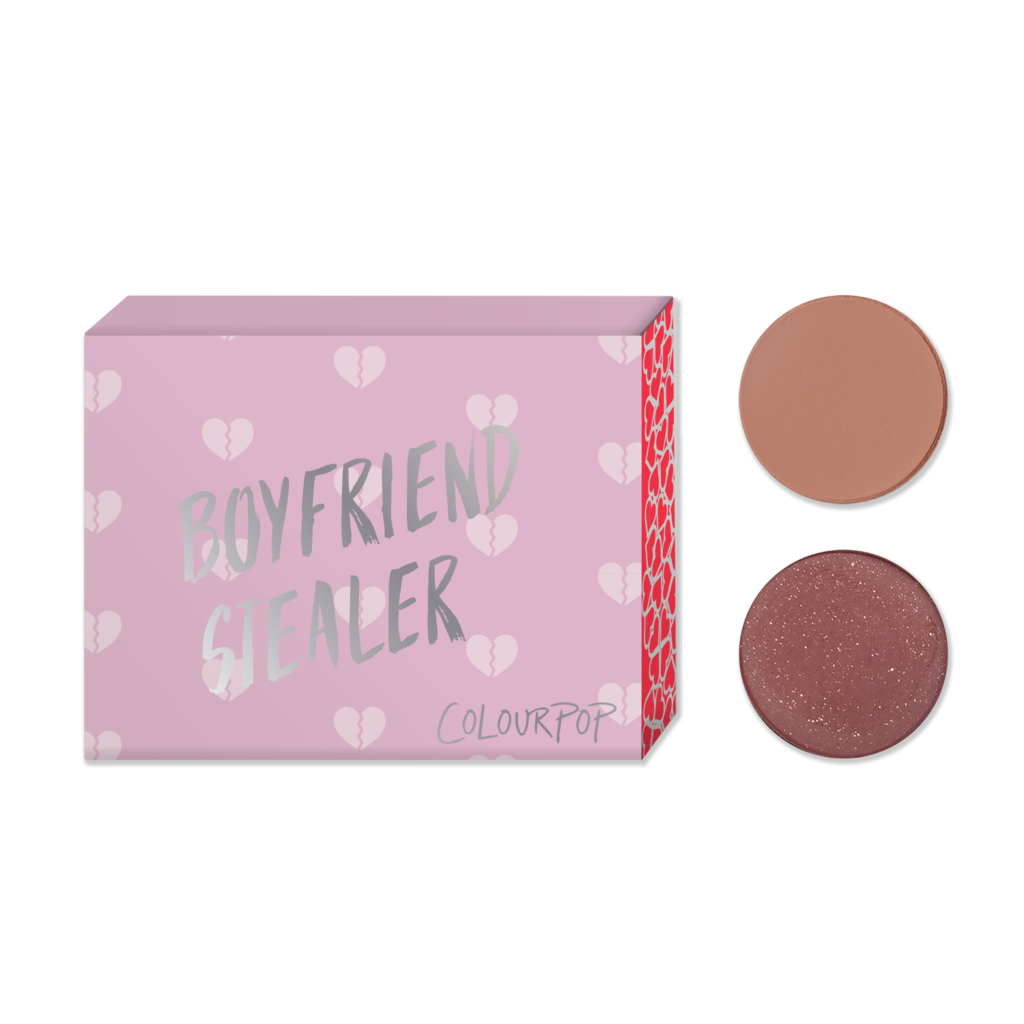 Colourpop Pressed Powder Eyeshadow Duo Valentine's Edition Boyfriend Stealer