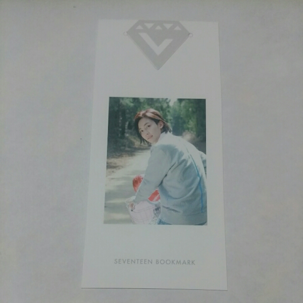 seventeen jeonghan love letter japan bookmark