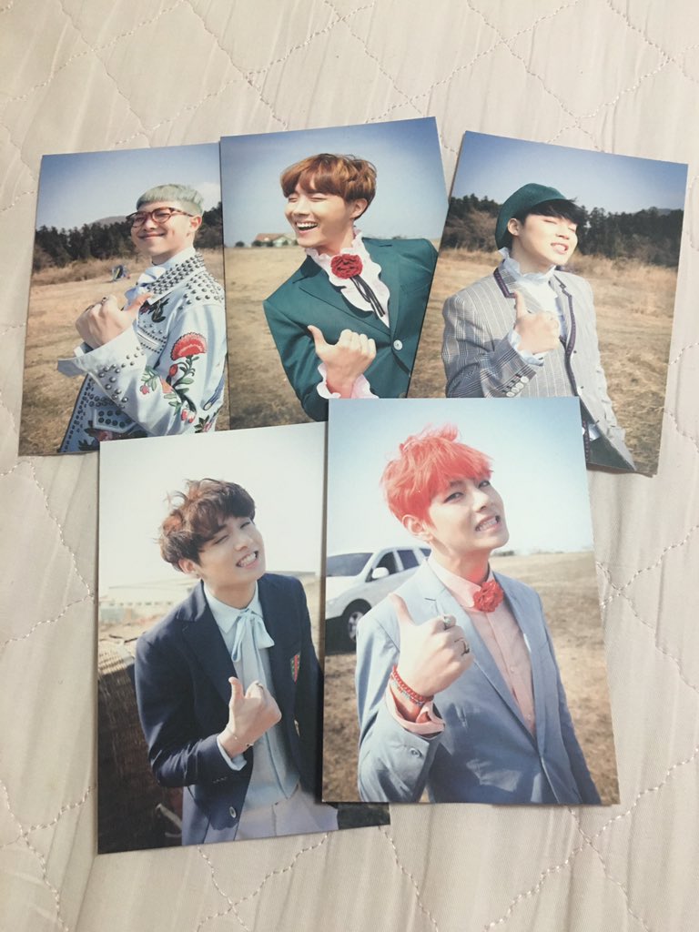 BTS broadcasting cards <3