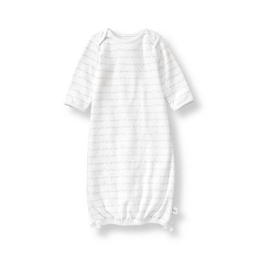 Janie and Jack Elephant Logo Gown